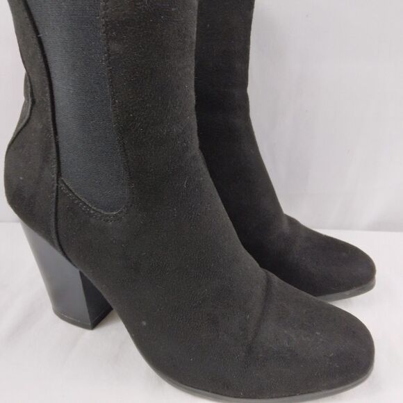 Jessica Cline AURORA Black Boots Booties Witchy Fairy Goth Vampire Womens 7 M - Picture 2 of 12